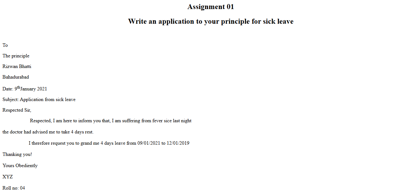 HTML Tasks